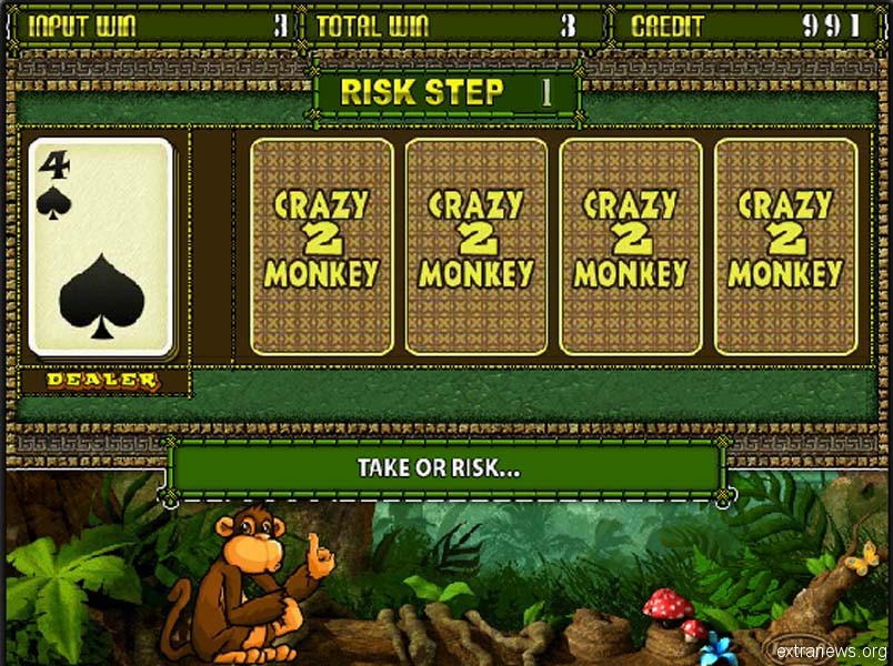 crazy monkey 2 игровой автомат